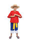 Carnival Kids Costume One Piece Luffy Size