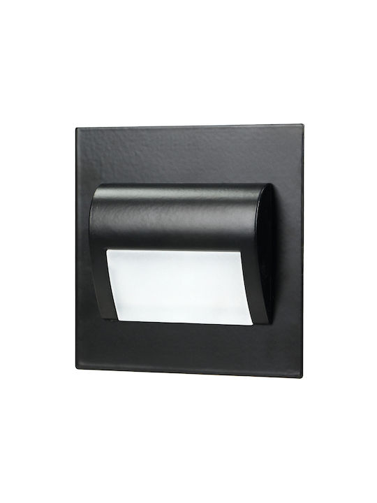 Orno Leuchte Wand LED Schwarz