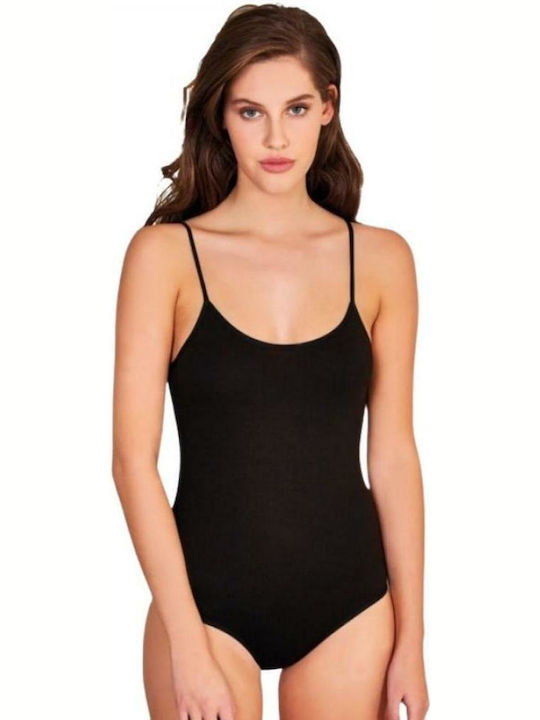 Berrak Frauen Bodysuit Schwarz