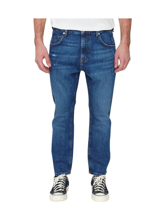 Ανδρικό Παντελόνι Τζιν Slim Tapered Fit Dark Blue