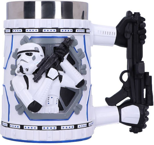 Nemesis Now Tankard Becher Keramik Weiß