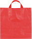Plastic Packaging Bag with Handle 40x40x5cm Red