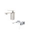 Inter Ceramic Mixing Bathtub Shower Faucet Complete Set