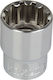 Proline Карудаки Многостен с Каре Приемник 1/2" Диаметър 1/2" 1бр