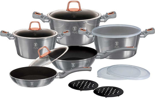 Berlinger Haus Metallic Line Σετ Μαγειρικά Σκεύη 5 τεμαχιών Berlinger Haus Metallic Line Σετ Μαγειρικά Σκεύη 5 τεμαχιών