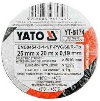 Yato Μονωτική Ταινία PVC Μαύρη