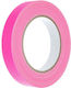 Allcolor Neon Pink Αυτοκόλλητη Υφασμάτινη Ταινία Ροζ 25mx19mm
