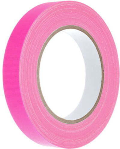 Allcolor Neon Pink Αυτοκόλλητη Υφασμάτινη Ταινία Ροζ 25mx19mm