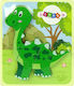 Wooden Kids Peg Puzzle for 3+ years+ Years Lean Toys