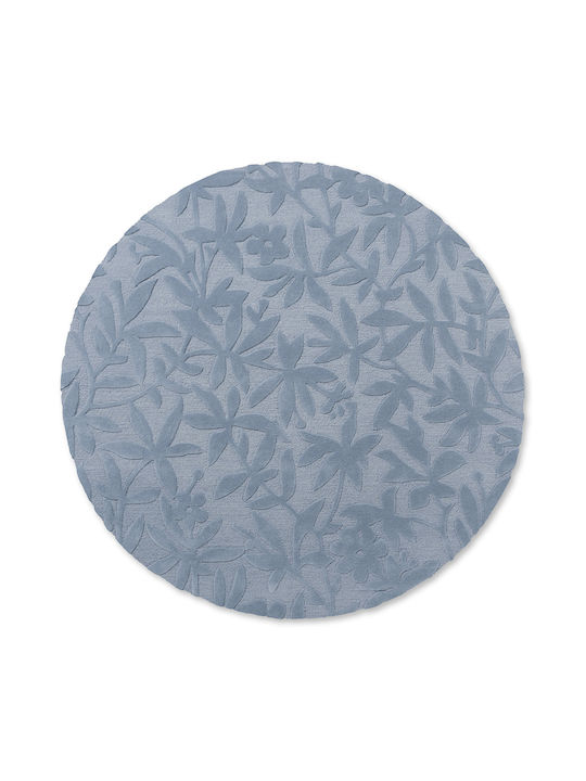 Laura Ashley Cleavers Lucrat manual Covor Rotund Din lână Seaspray 200x200cm