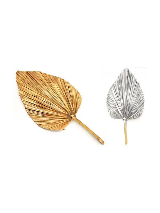 Decorative Feather Gold 30cm 1pcs