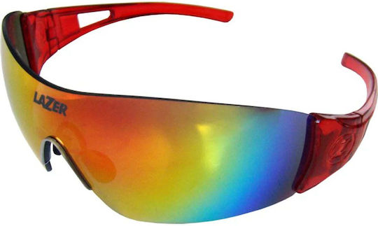 Lazer Ochelari de Protecție pentru Muncă cu Roșii Lentile 1buc