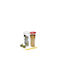 Status Vase General Use with Airtight Lid Plastic Transparent 2500ml