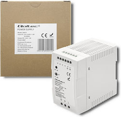 Qoltec Τροφοδοτικό Ράγας με Έξοδο 24V και Ισχύ 96W 4A
