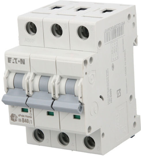 Eaton Ρελέ Ράγας Ισχύος 40A Τριπολικό