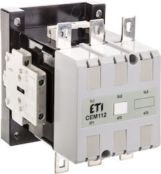 ETI Ρελέ Ράγας Ισχύος 112A Τριπολικό με Τάση 230V