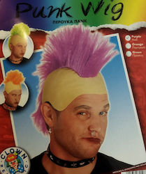Karnevalsperücke Mohawk (Μiverse Farben)