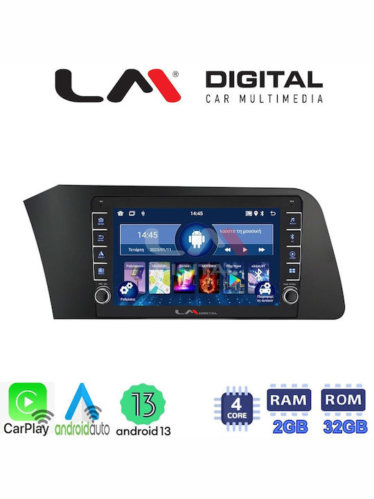 LM Digital Ηχοσύστημα Αυτοκινήτου για Hyundai Elantra 2021 > (Bluetooth/USB/WiFi/GPS/Apple-Carplay/Android-Auto)