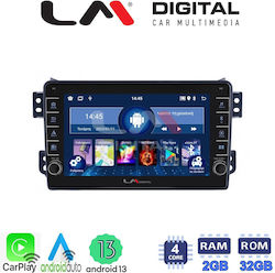 LM Digital Car-Audiosystem für Opel Agila Suzuki Hoch 2008> (Bluetooth/USB/WiFi/GPS/Apple-Carplay/Android-Auto)