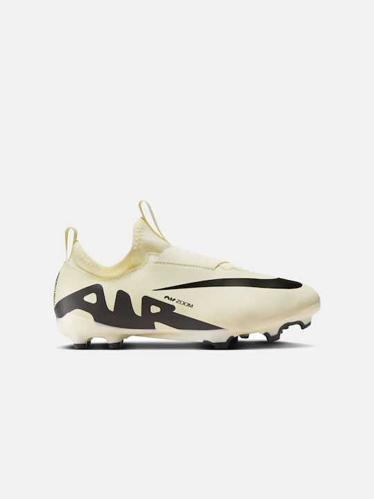 Nike Παιδικά Ποδοσφαιρικά Παπούτσια Jr Zoom Mercurial Vapor 15 Academy Mg με Τάπες Κίτρινα