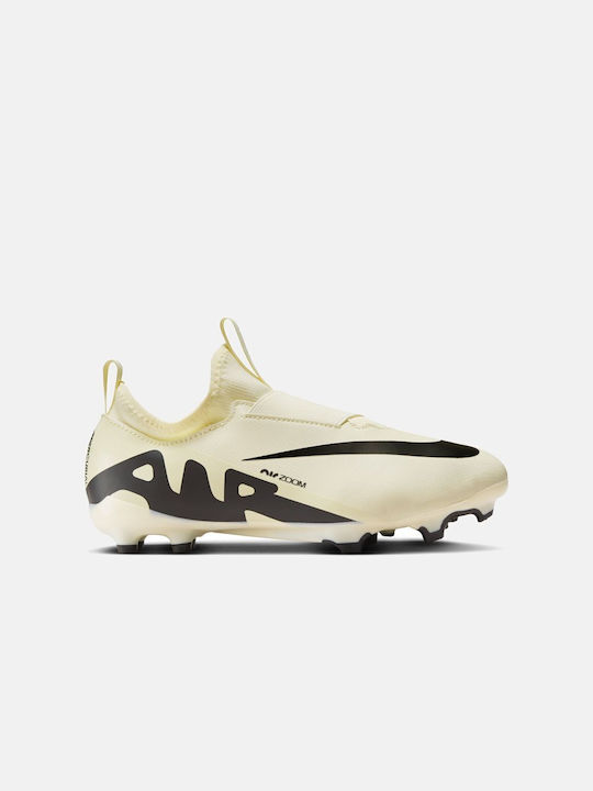 Jr Zoom Mercurial Vapor 15 Academy Mg Kids Molded Soccer Shoes Yellow