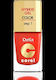 Delia Cosmetics Glossy Long Lasting Nail Polish No 14 Orange Black 11ml