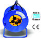 mit Kabel 50m Durchmesser 3 x 2.5mm² Blau