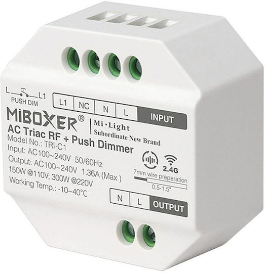Premium Lux 2 Drahtlos Dimmer RF (Request for) - Anfrage für TRI-C1