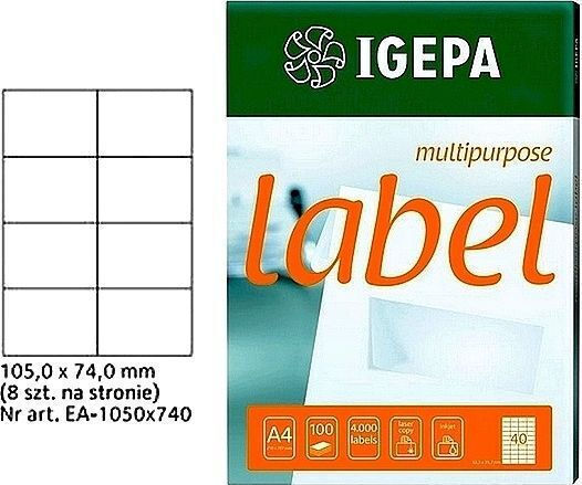 Igepa Χαρτάκια Σημειώσεων σε Κύβο Λευκά 10.5x7.4εκ.