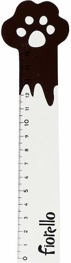 Fiorello Ruler Wooden 15cm