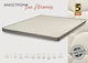 KS Kouppas Ανώστρωμα Antibacterial Μονό Memory Foam 100x200x6εκ.