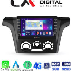 LM Digital Car Audio System for Mitsubishi Outlander 2001 > 2006 (Bluetooth/USB/WiFi/GPS/Android-Auto) with Touch Screen 8"