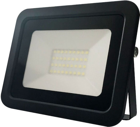 Lumax Αδιάβροχος LED Προβολέας 30W Неутрално бяло 4000К IP65