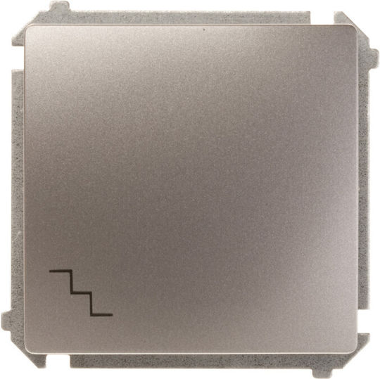 Kontakt-Simon Recessed Wall Switch Single Without Frame