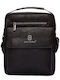 Herrentasche Schulter / Crossbody Schwarz