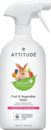 Fruit & Vegetable Cleaner Attitude 800ml