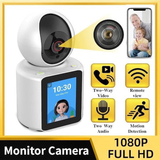 HL-03354 IP Surveillance Camera Wi-Fi Full HD 1080p with Two-Way Communication and Lens 2.8mm