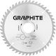 Graphite Cutting Disc Wood Hole Diameter 160mm with 48 Teeth 1pcs