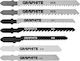 Graphite 57H755 Λάμες για Ξύλο 10τμχ