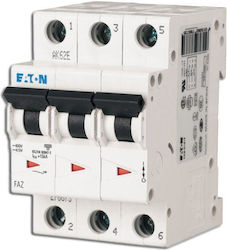 Eaton Automatic Circuit Breaker 10A Triple-pole 278843