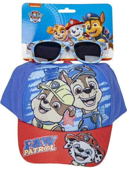 Paw Patrol Παιδικό Καπέλο Jockey Υφασμάτινο Μπλε