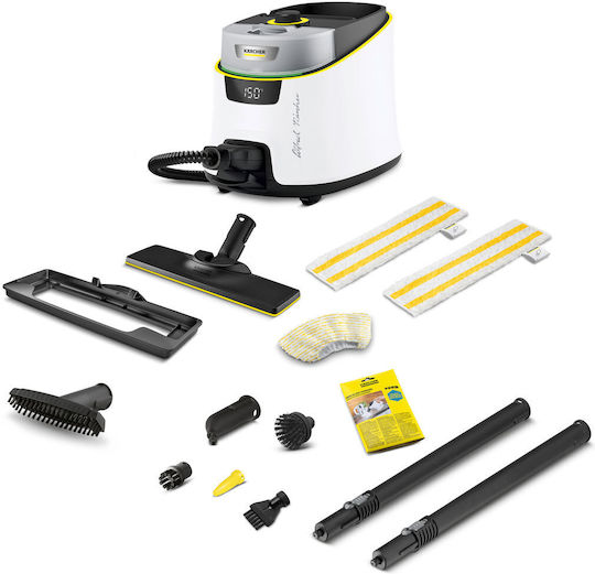 Karcher Steam Cleaner 4bar with Wheels and Stick Handle