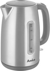 Amica KM 2012 1.7lt με Ισχύ 2200W Ασημί