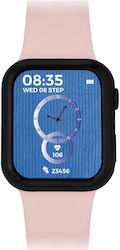 Thorton Klok 45mm Smartwatch (Ροζ)