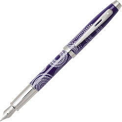 Sheaffer 100 Füllfederhalter Lila mit Blauer Tintenfarbe Sheaffer 100 Füllfederhalter Lila mit Blauer Tintenfarbe