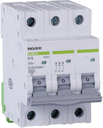 Noark B Automatic Circuit Breaker 63A Triple-pole 100059