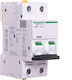 Schneider Electric Siguranță automată 4A Bipolară AC/DC A9F05204