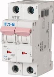 Eaton Automatic Circuit Breaker 2A Double-pole 286574