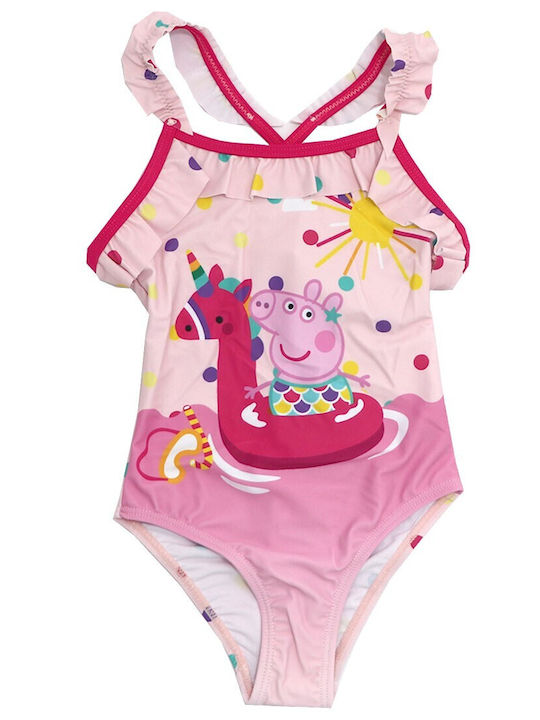 Peppa Pig Costum de baie pentru copii O singură bucată Roz