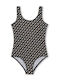 Boss Costum de baie pentru copii Întreg Negru